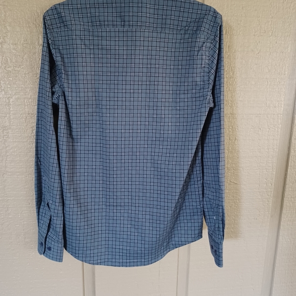 Ben Sherman Plaid Shirt Long Sleeve Button Front  Men Size S - Picture 6 of 13